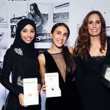 From left to right: Shayma Al-Mughairy, Maddalena Miramonti, Sabrine El Hossamy
