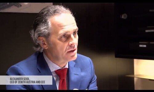 Video Interview with Alexander Seidl, Exclusive Distributor of Zenith Austria & Central and Eastern Europe