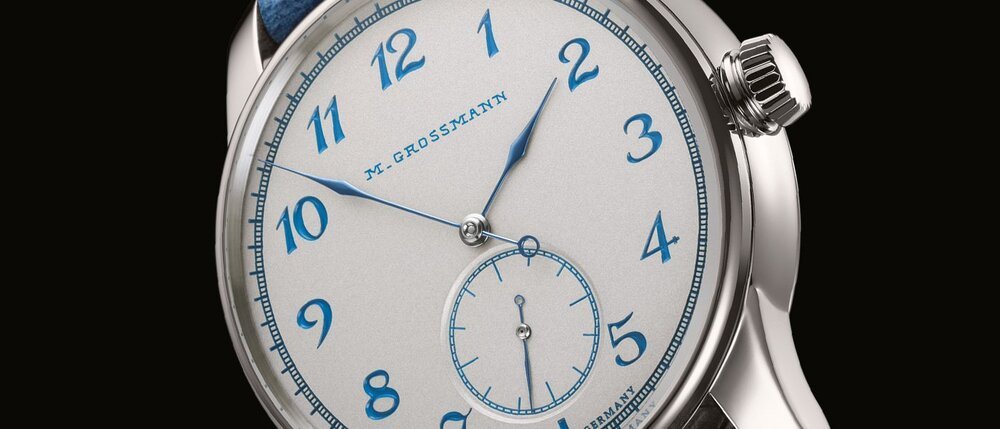 Moritz Grossmann Hamatic Silver-Plated by Friction Anniversary Edition
