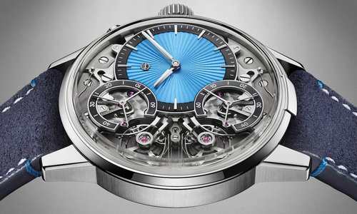 Armin Strom adds cool touch with Mirrored Force Resonance Ice Blue