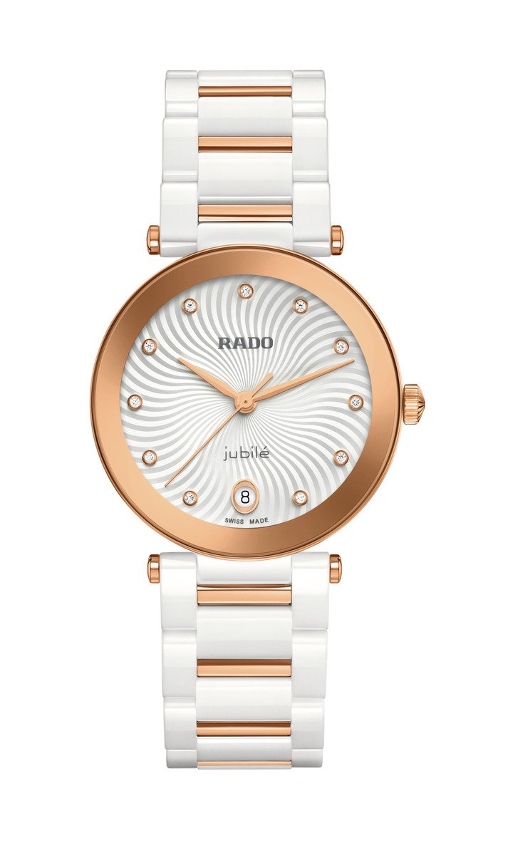 Rado's latest LaCoupole jewellery watch features full-face sapphire crystal