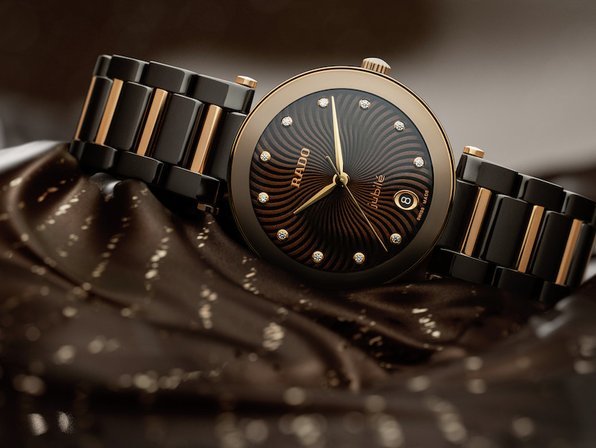 Rado's latest LaCoupole jewellery watch features full-face sapphire crystal