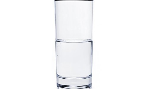 BUSINESS - A Glass Half Full or Half Empty?