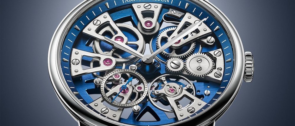 Arnold & Son adds Blue Edition to Nebula 40 Steel