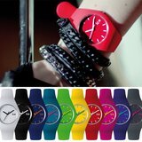 Above: Red ICE worn by Avril Lavigne - Below: Ice-Watch's ICE Collection
