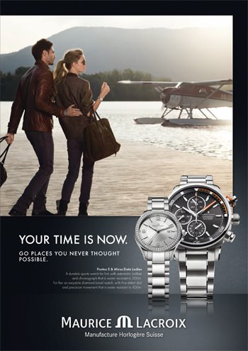 New Advertising Campaign by Maurice Lacroix
