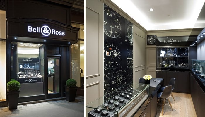 The Bell & Ross store in Vienna