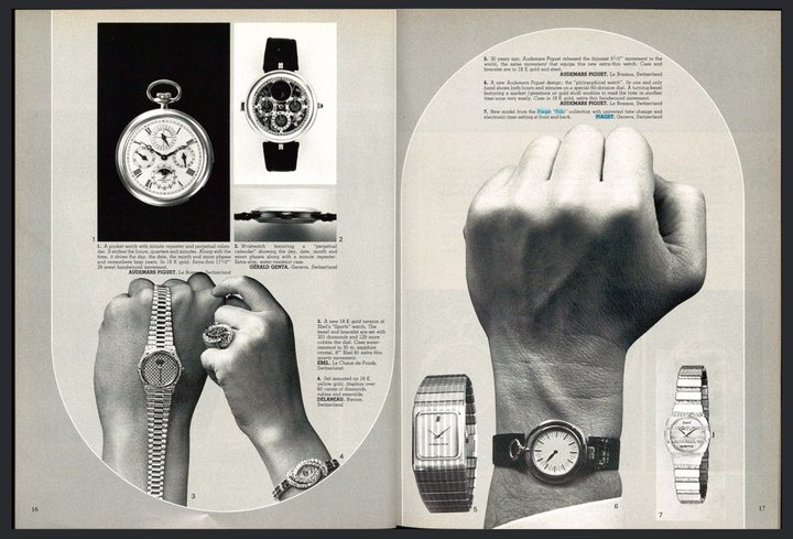 The Piaget Polo featured in 1982 in Europa Star 