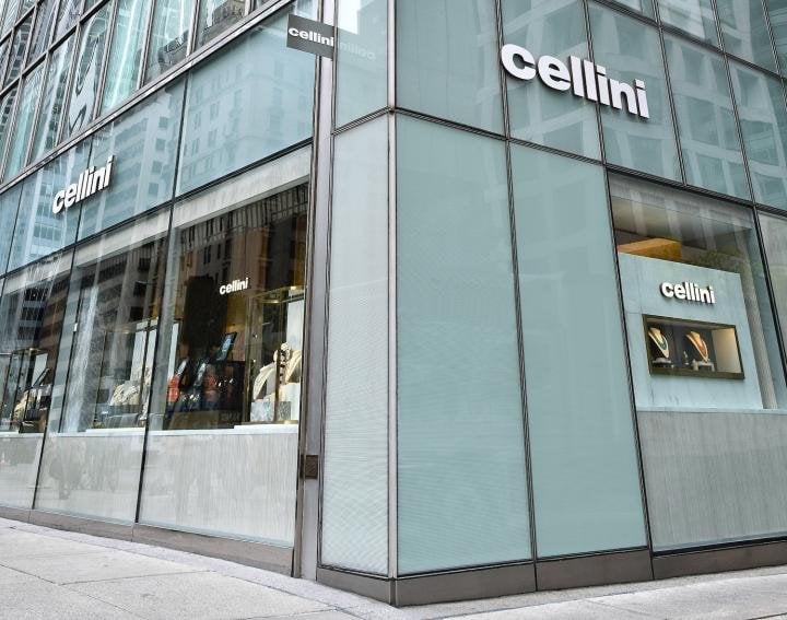 Cellini's new store on Park Avenue in New York