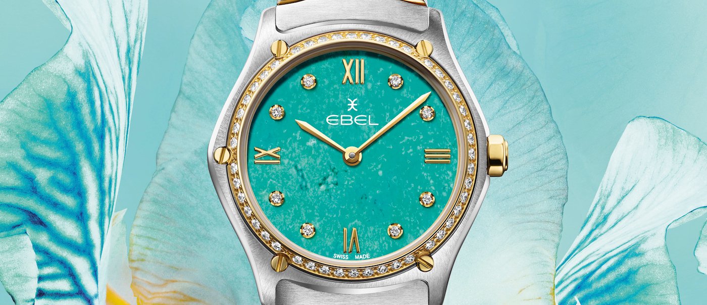 Ebel introduces the Sport Classic Lady Turquoise 