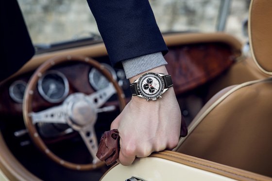 Omega reissues Speedmaster Pulsometer Panda Dial 