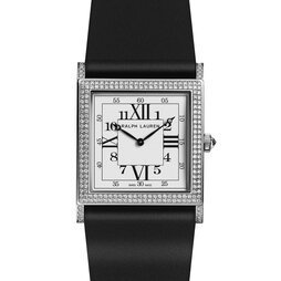 SLIM CLASSIQUE (White Gold - Two Rows Diamonds) by Ralph Lauren