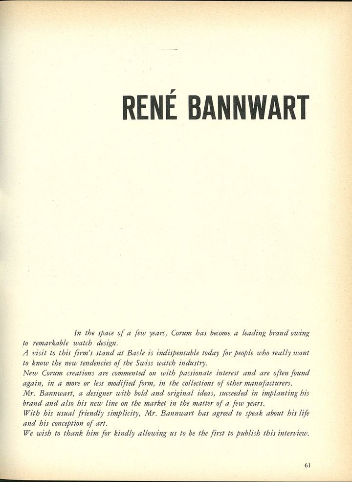 A major revival strategy for Corum