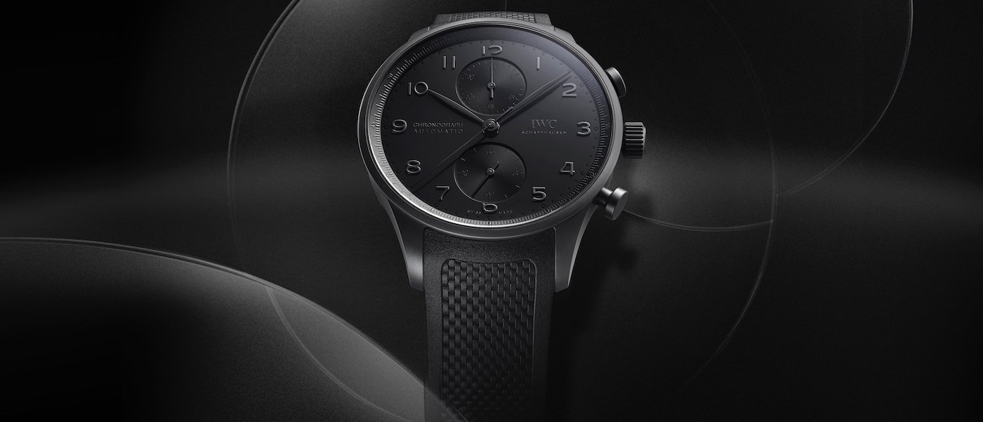 Dark mode: IWC Schaffhausen presents the Portugieser Chronograph Ceratanium