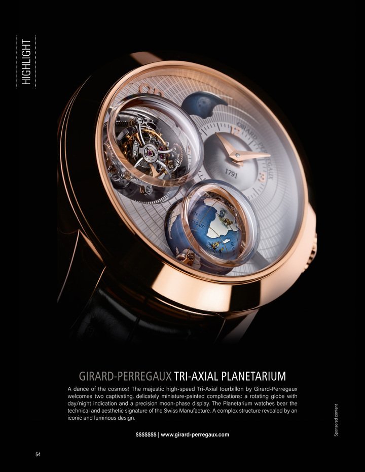 GIRARD-PERREGAUX Tri-Axial Planetarium