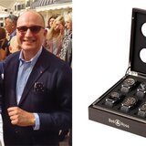Left: Prince Albert II & Carlos Rossillo - Right: Bell & Ross Collector's Box for ONLY WATCH 2013