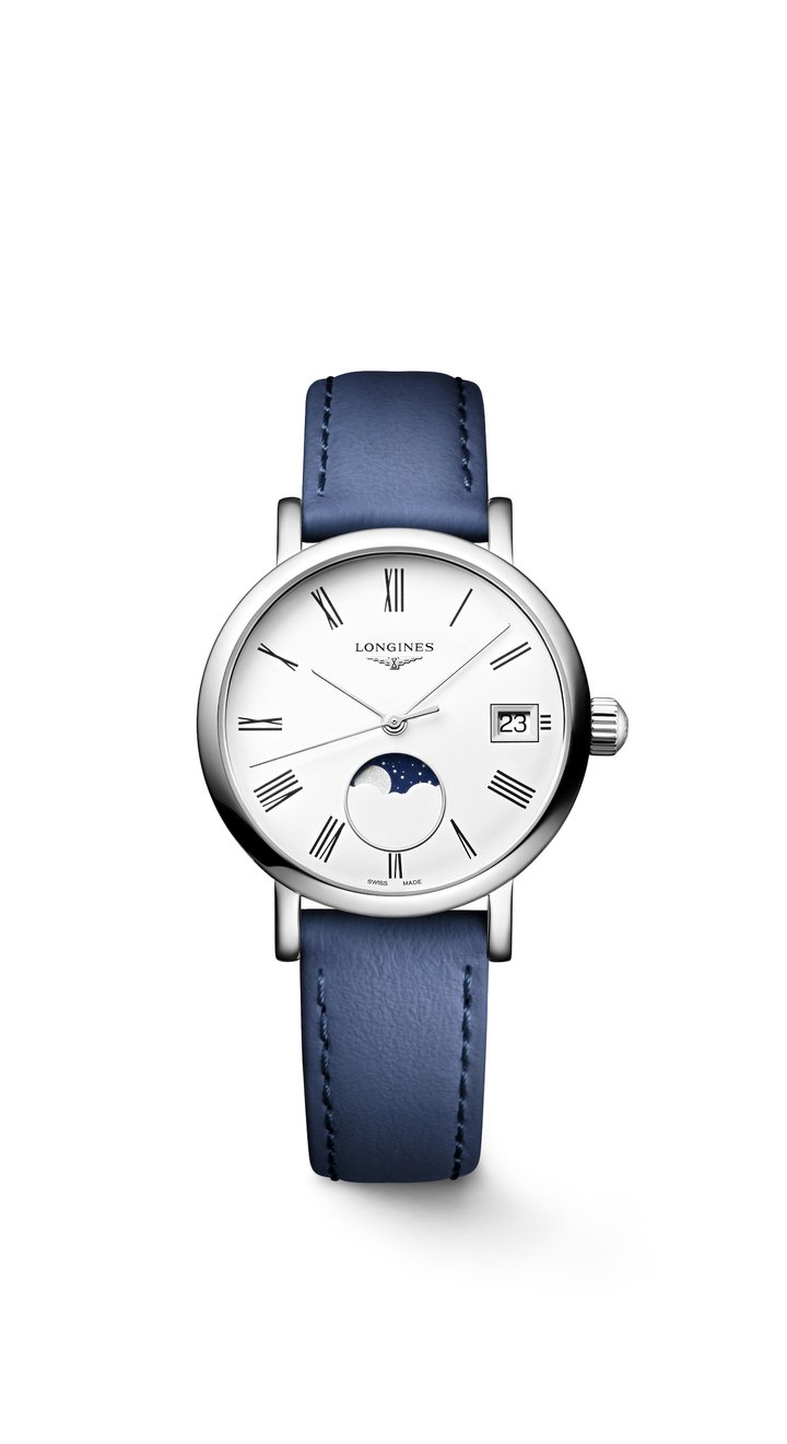 Longines elegant collection adds new moonphase models