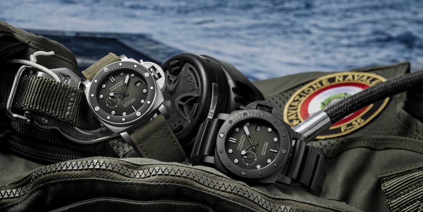 Panerai honours Navy legacy with new Submersible Marina Militare collection