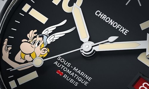 Chronofixe & Seconde/Seconde/ Crack the Code with the Astérix “Swiss Vault” Watch