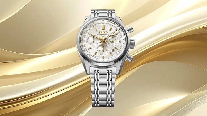 The new Speedtimer mechanical chronograph features a dial pattern inspired by the design that was engraved on Kintaro's early timepieces, reimagined to combine a classic look with the legibility that defines every Prospex watch.