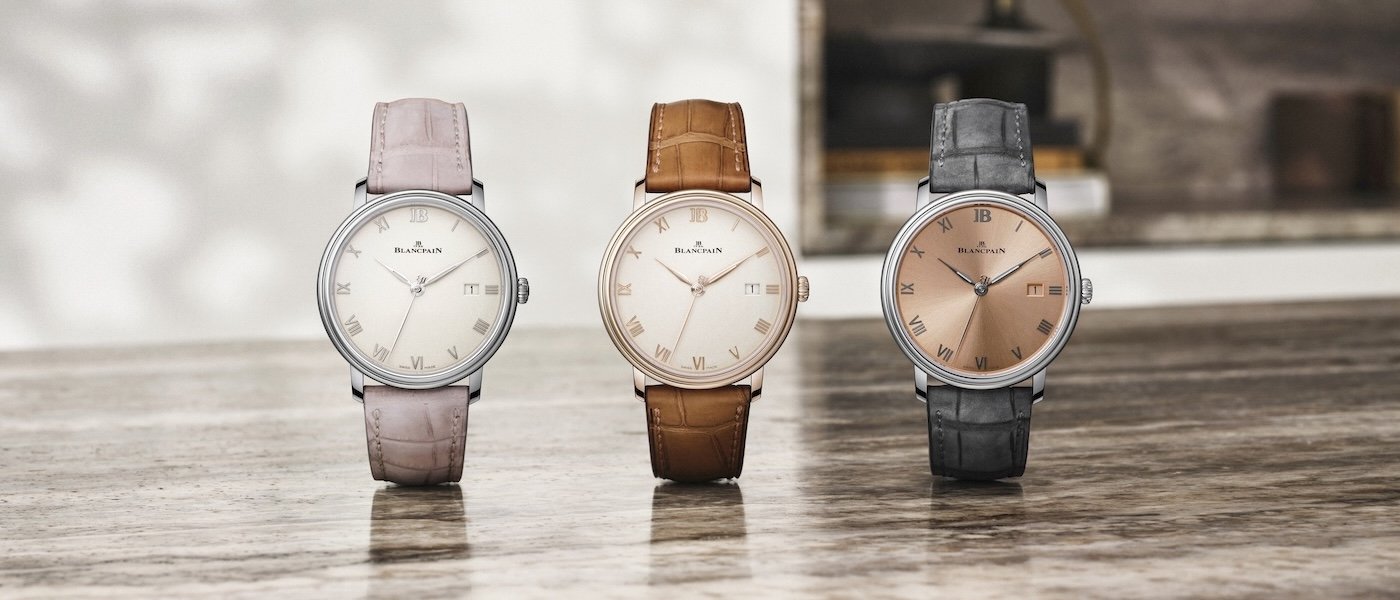 Blancpain: a new 38 mm case for the Villeret Ultraplate