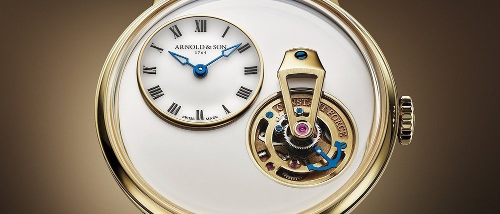Arnold & Son Constant Force Tourbillon 11 in yellow-gold limited edition