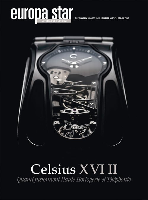 Celsius XVI II - Quand fusionnent Haute Horlogerie et Téléphonie