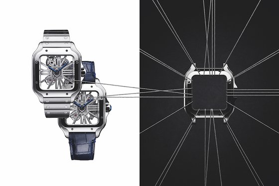 A closer look at the new Cartier Santos collection
