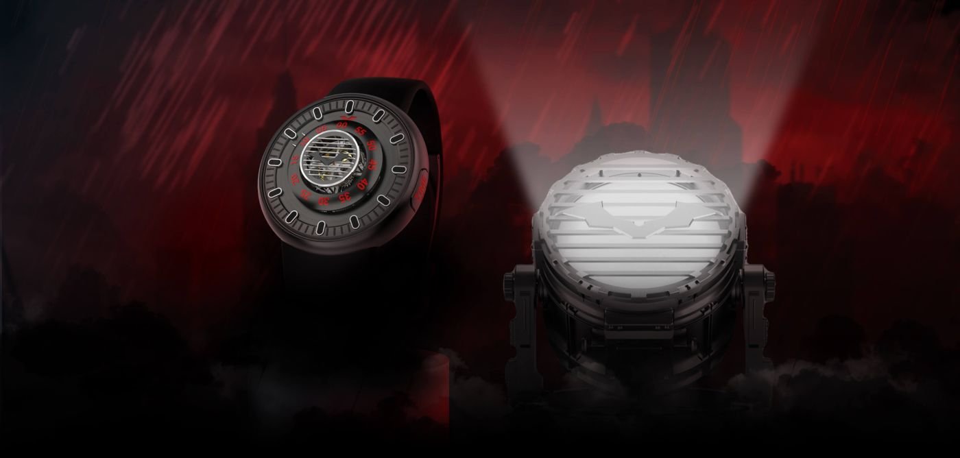 Kross Studio Flash watch roll - Red