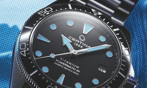 Certina DS Action Diver 38mm Titanium: three new editions