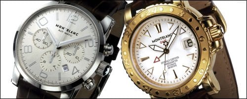 Montblanc writes time