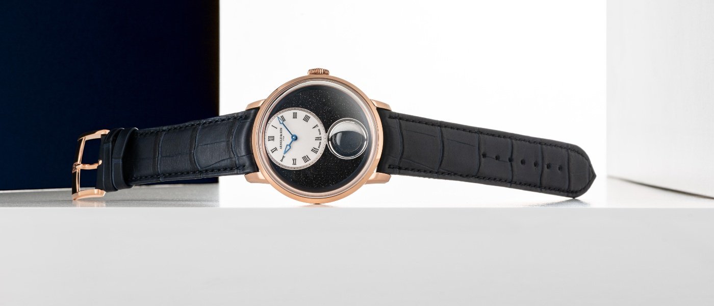 Arnold & Son: the largest moon ever in a wristwatch