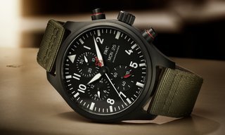 IWC presents the Chronograph Top Gun Edition “SFTI” 