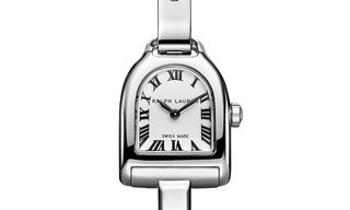 Ralph Lauren Stirrup Bangle Watch: equestrian elegance reimagined