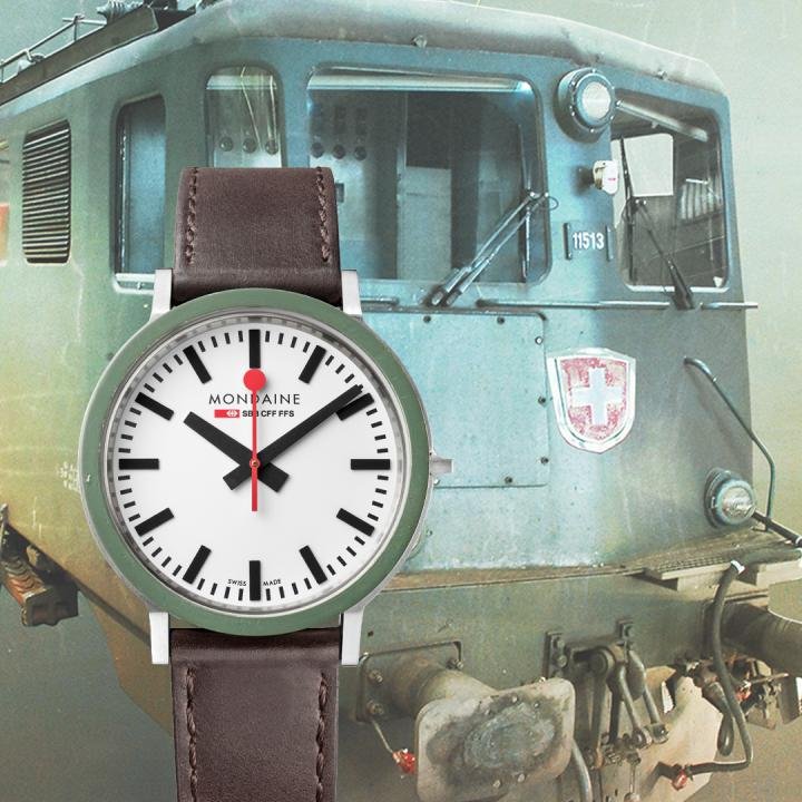 The Gotthard watch made from a scrapped locomotive