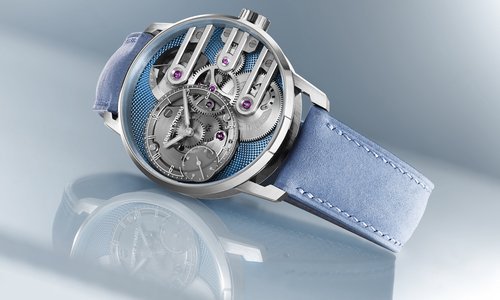 Armin Strom presents Gravity Equal Force Ultimate Sapphire Blue