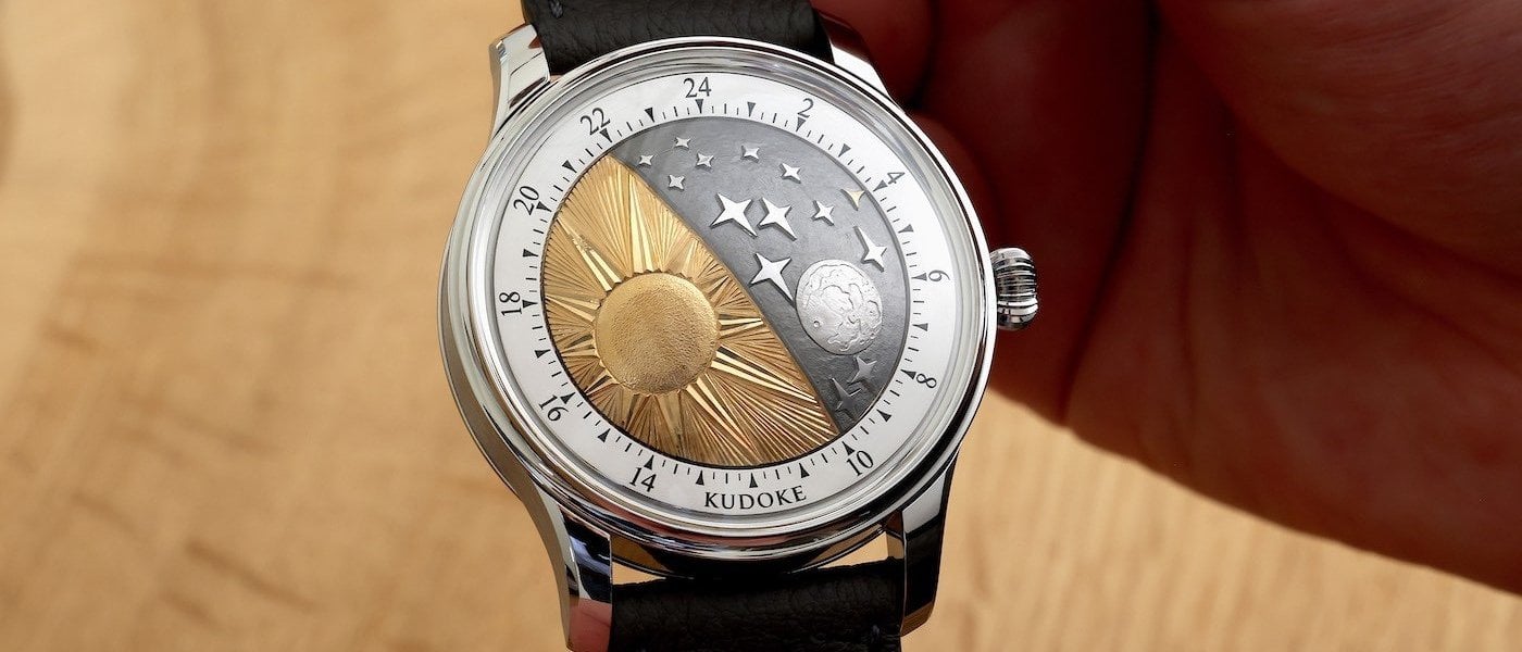 Kudoke 5 charts time in a new dimension with full day-night display