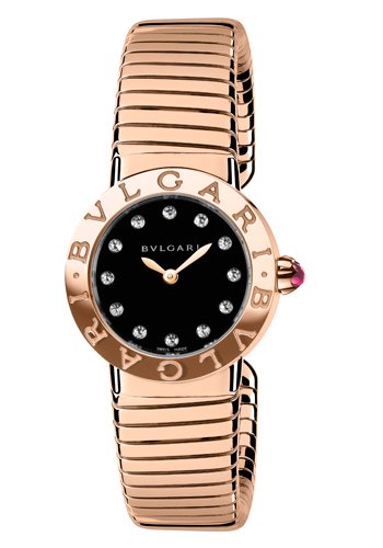 Bulgari Bulgari Tubogas (rose gold & diamonds)