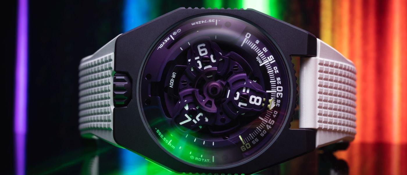 Urwerk impresses with the new UR-100V UltraViolet