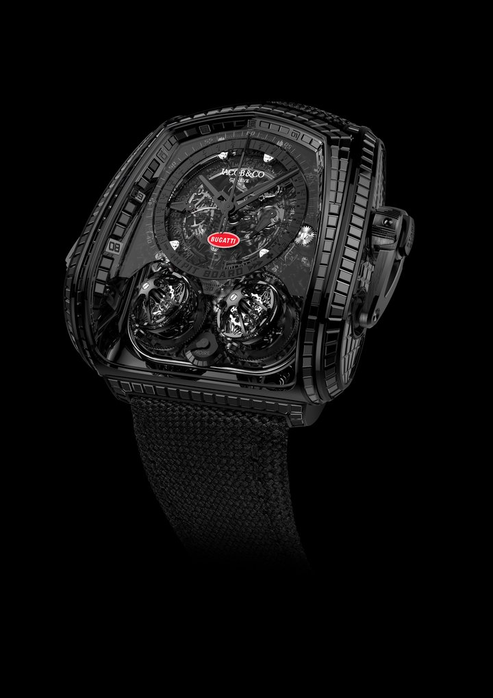 Jacob & Co. Twin Turbo Furious Bugatti “La Montre Noire”