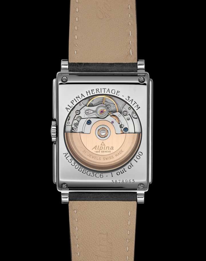 Alpiner Heritage Carrée Automatic – art deco reimagined