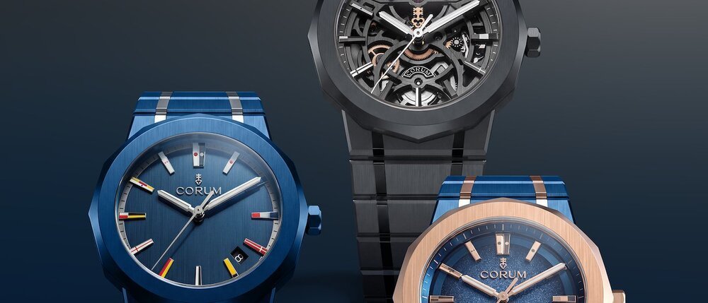 A first for the Corum Admiral: three new all-ceramic creations unveiled