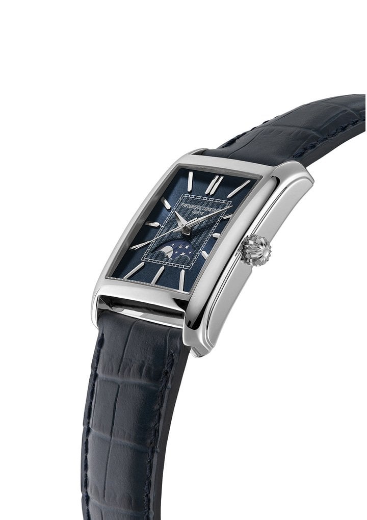 The first ever Moonphase for Frederique Constant's Classics Carrée Automatic