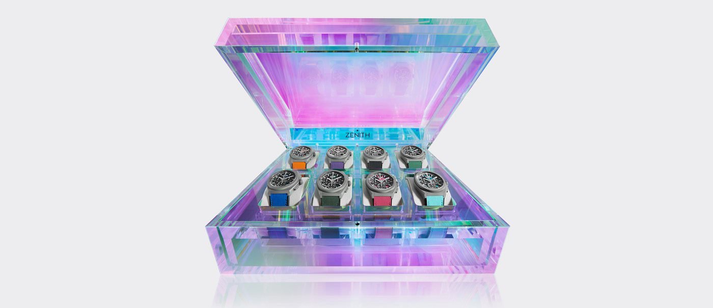 Zenith unveils “Ultra Colour” Defy 21 box set