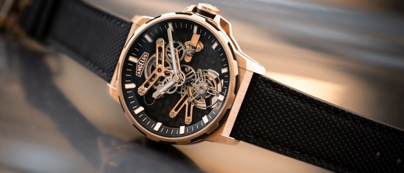 Introducing the Angelus Gold & Carbon Flying Tourbillon