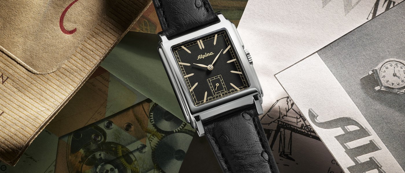 Alpina Alpiner Heritage Carrée Automatic: Art Deco spirit 