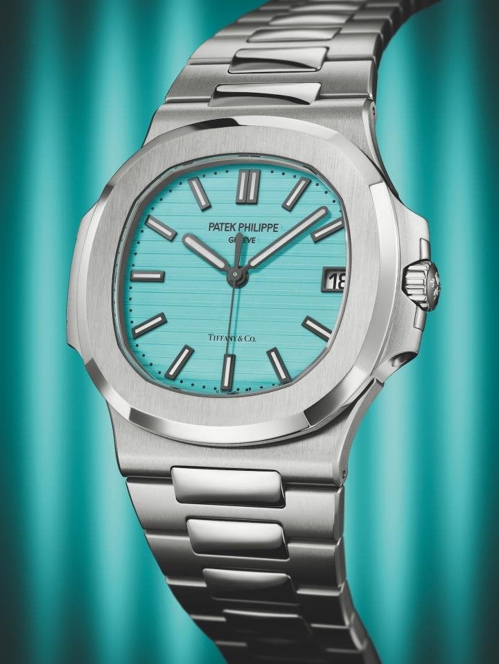 Patek Philippe partners with Tiffany & Co. for an exclusive Nautilus