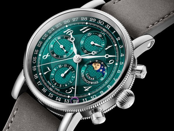 Chronoswiss unveils the Lunar Chronograph Aurora