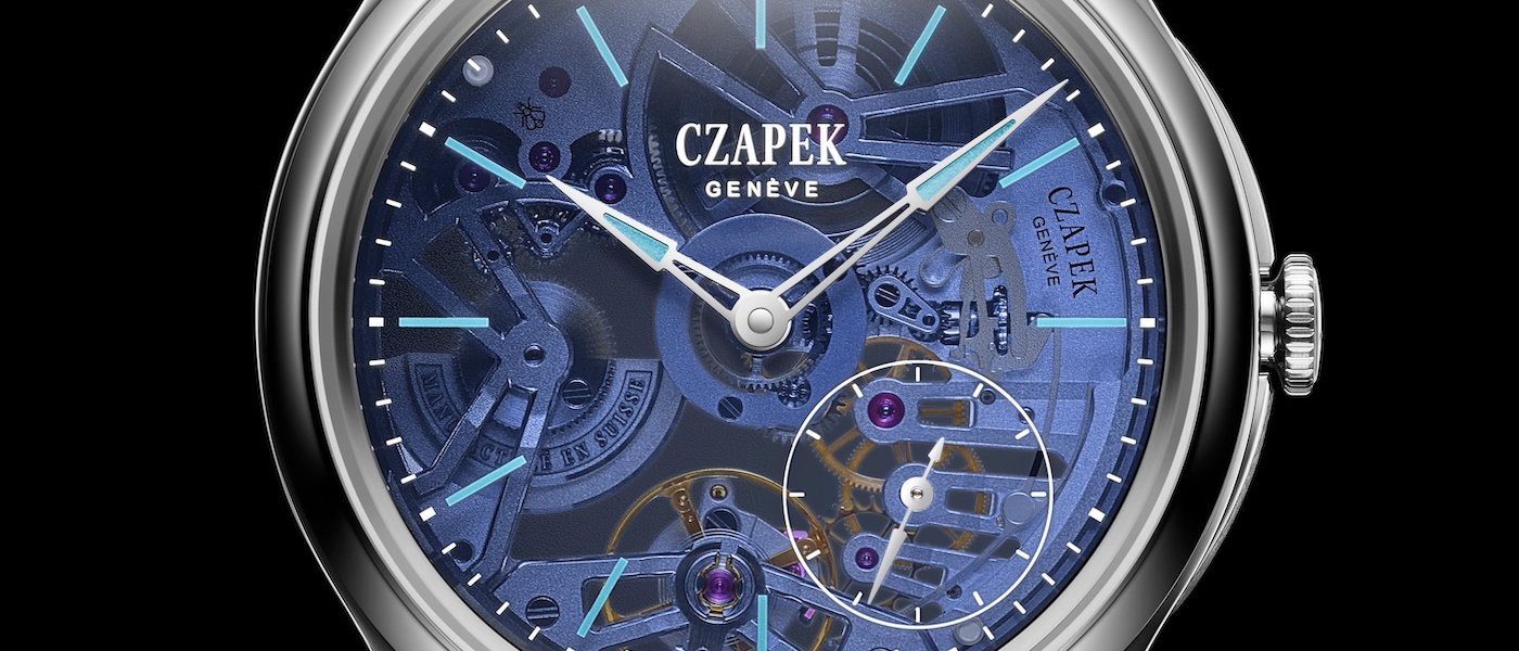 Czapek unveils the Promenade Transparencies Aqua Blue