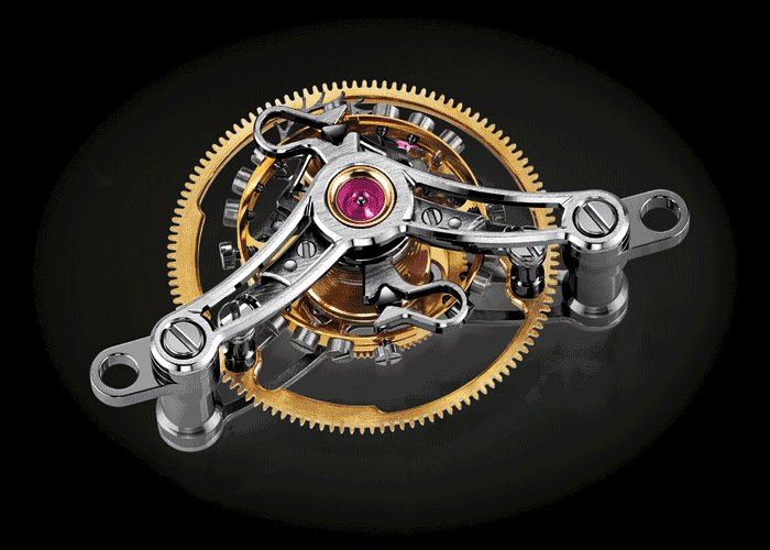 HMC 802 Tourbillon Module by H. Moser & Cie